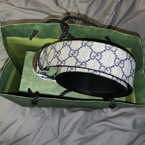 Gucci supreme belt size 32 - Picture 1 of 4